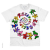 Grateful Dead - Spiral Bears White Short Sleeve T Shirt